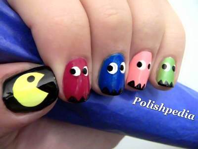 pac-man-nail-art-s