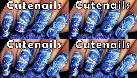 water marble blues