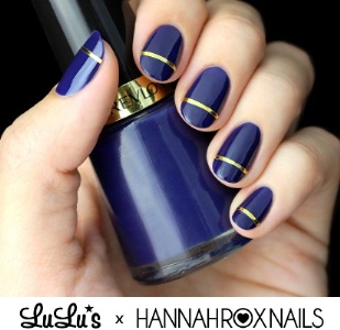 easy blue and gold stripe s