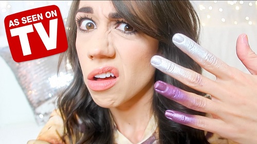 Spray On Nail Polish FAIL
