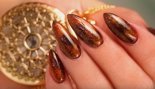 3D Precious Minerals Galaxy-like Nails