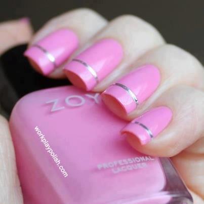 Zoya Pink Goodies | AmazingNailArt.org