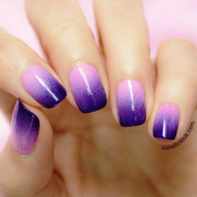 How to get ombre nails by Tom Bachik | AmazingNailArt.org